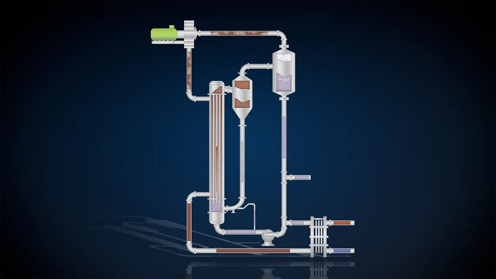 <p>Klaren-MVR:&nbsp;<br />Schematische Darstellung</p>