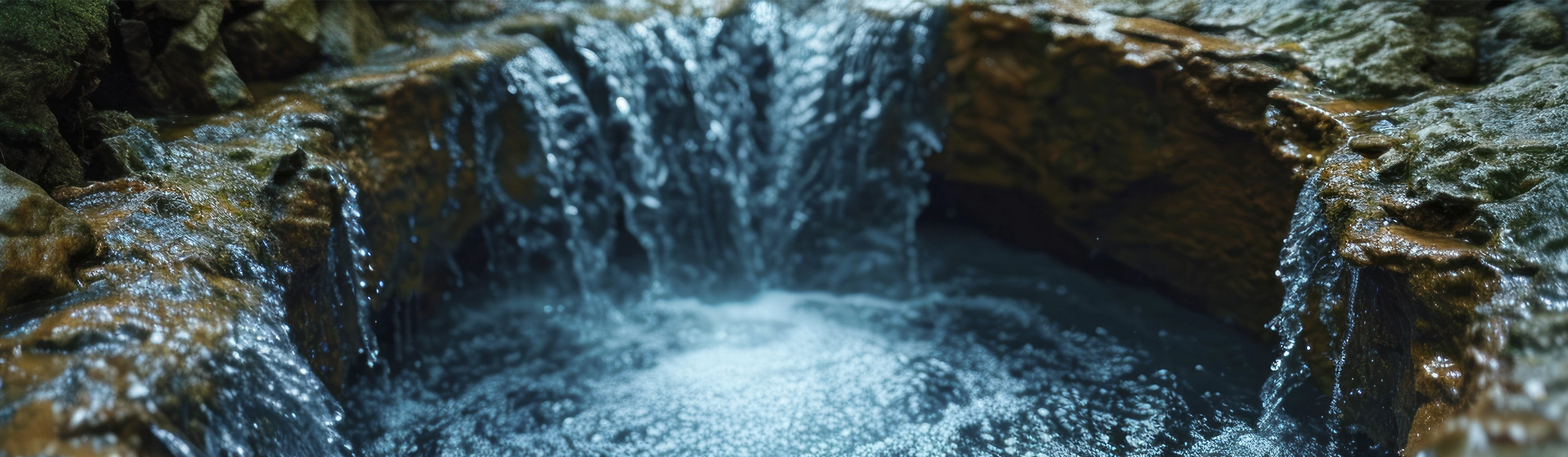 Kondensatoren mit <br> Brunnenwasser gekühlt